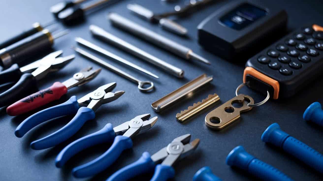 outils d'un serrurier en 2025